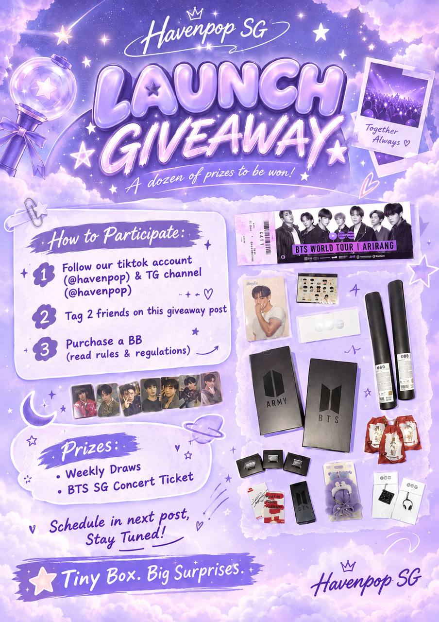 Launch giveaway